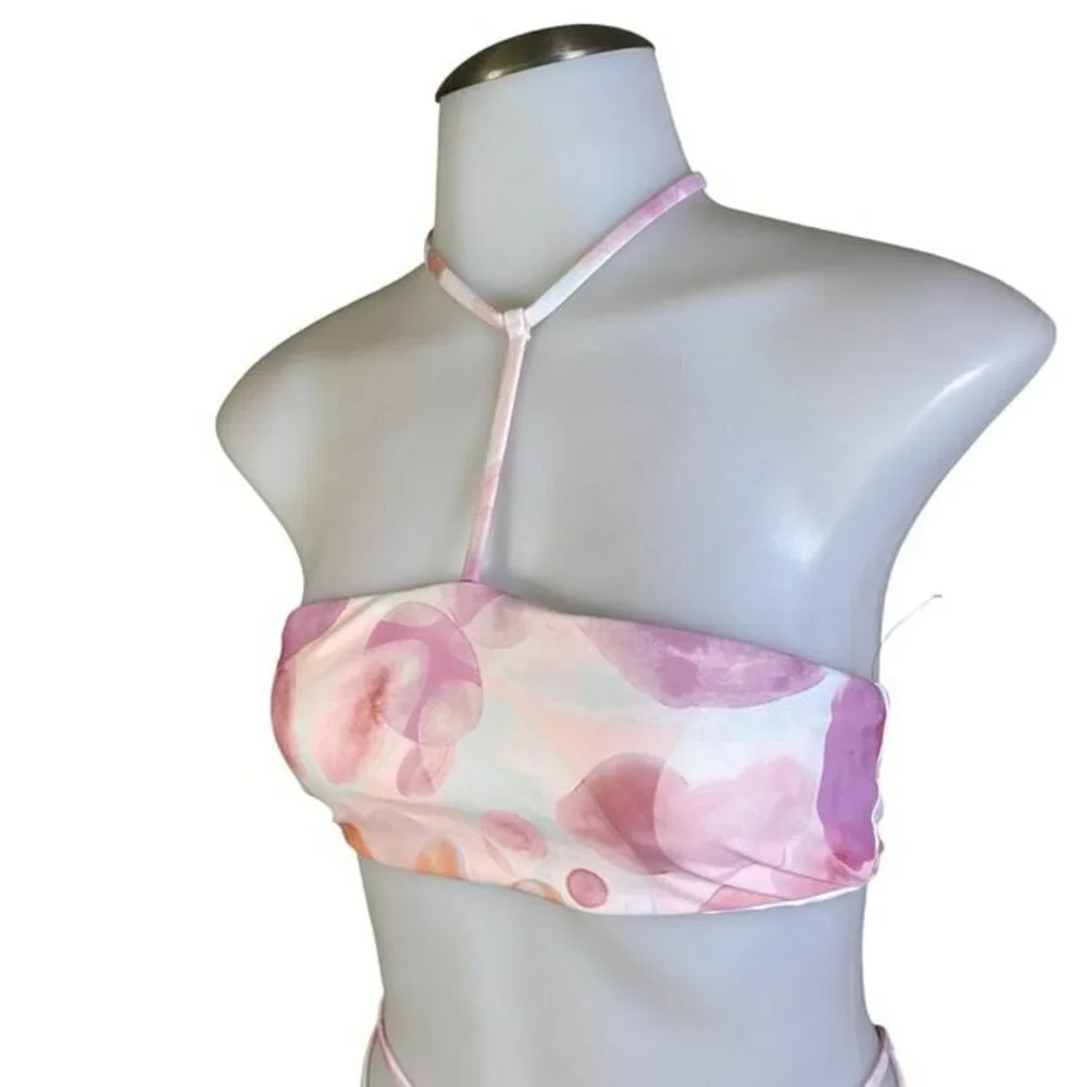 House of Harlow 1960 xREVOLVE Kodi Top and Bottom - 70s Watercolor Multi